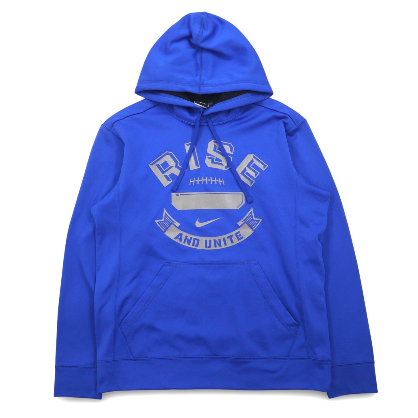 NIKE サーマフィット THERMA-FIT プルオーバー パーカー L ブルー ポリエステル 607786-494