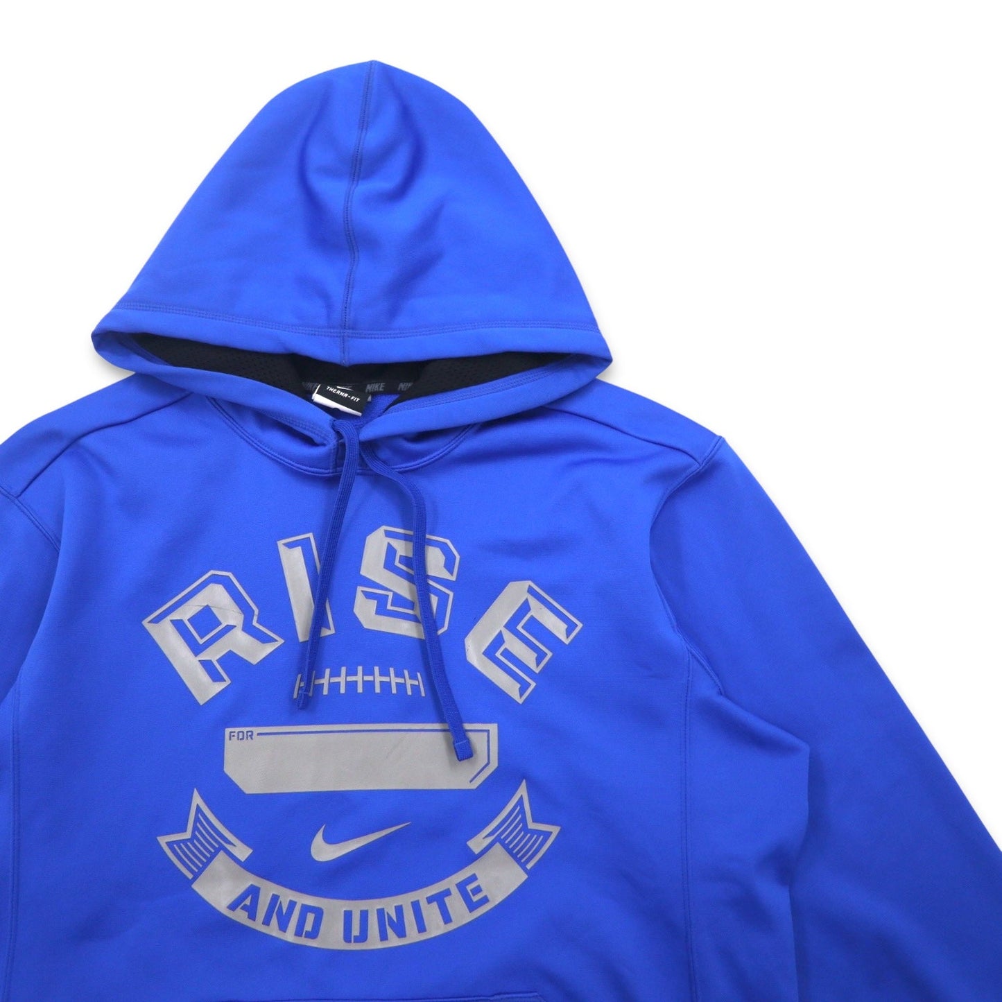 NIKE サーマフィット THERMA-FIT プルオーバー パーカー L ブルー ポリエステル 607786-494