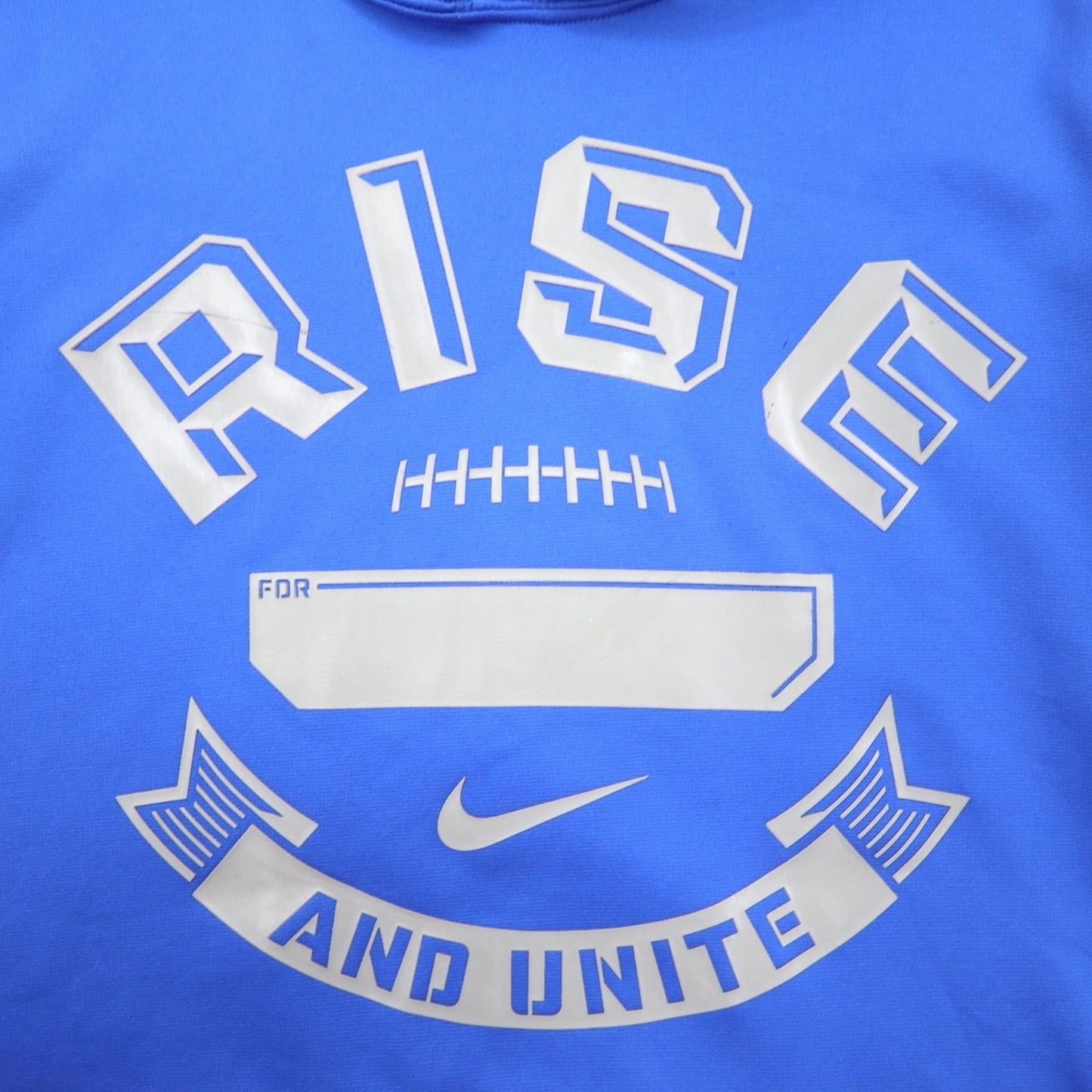 NIKE サーマフィット THERMA-FIT プルオーバー パーカー L ブルー ポリエステル 607786-494