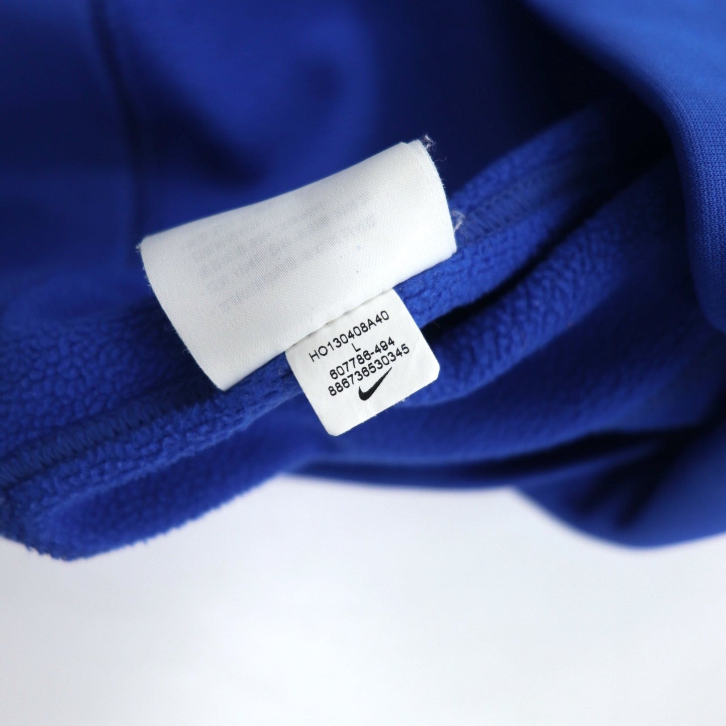 NIKE サーマフィット THERMA-FIT プルオーバー パーカー L ブルー ポリエステル 607786-494