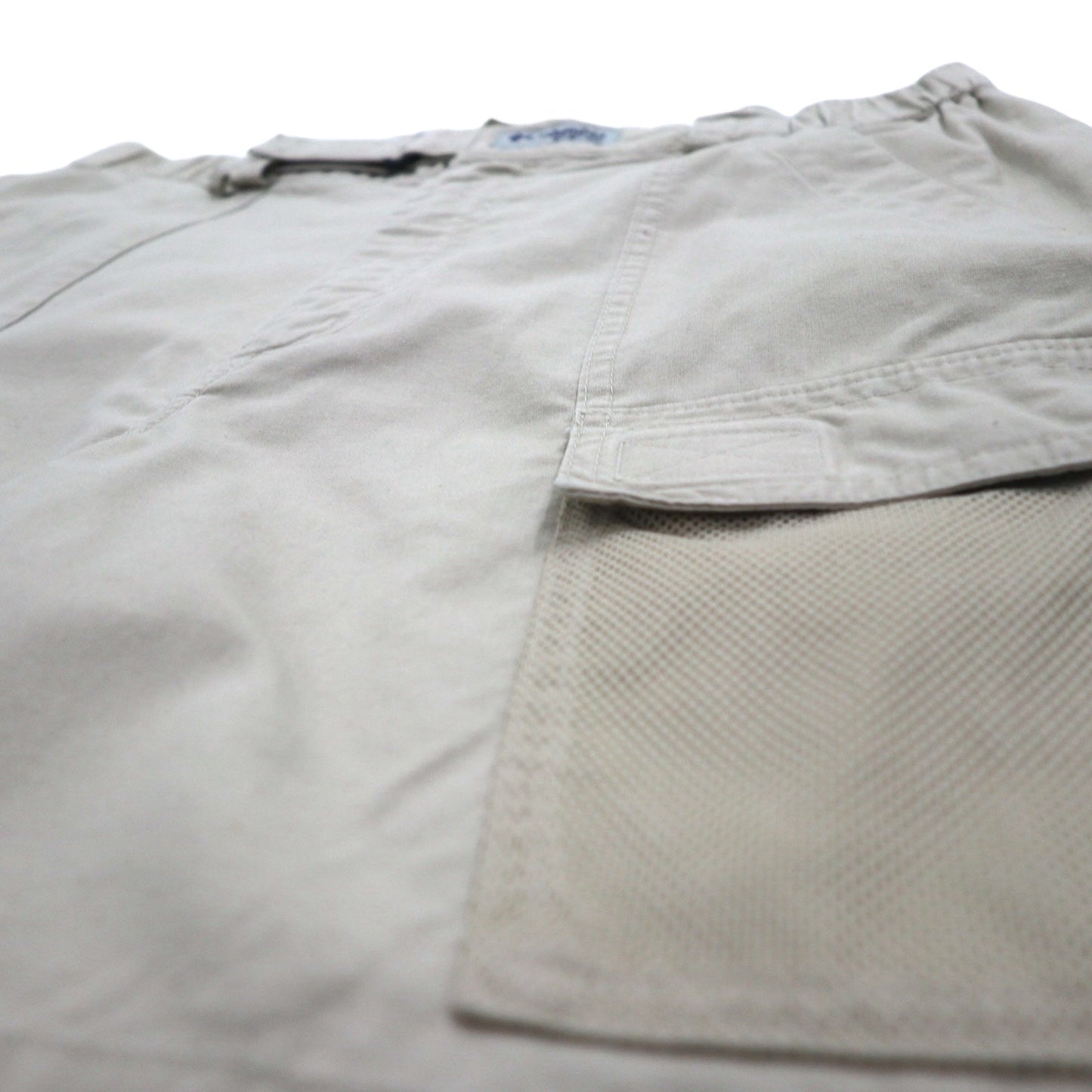 Columbia PFG フィッシングショーツ カーゴショーツ ハーフパンツ M ベージュ コットン FM4011