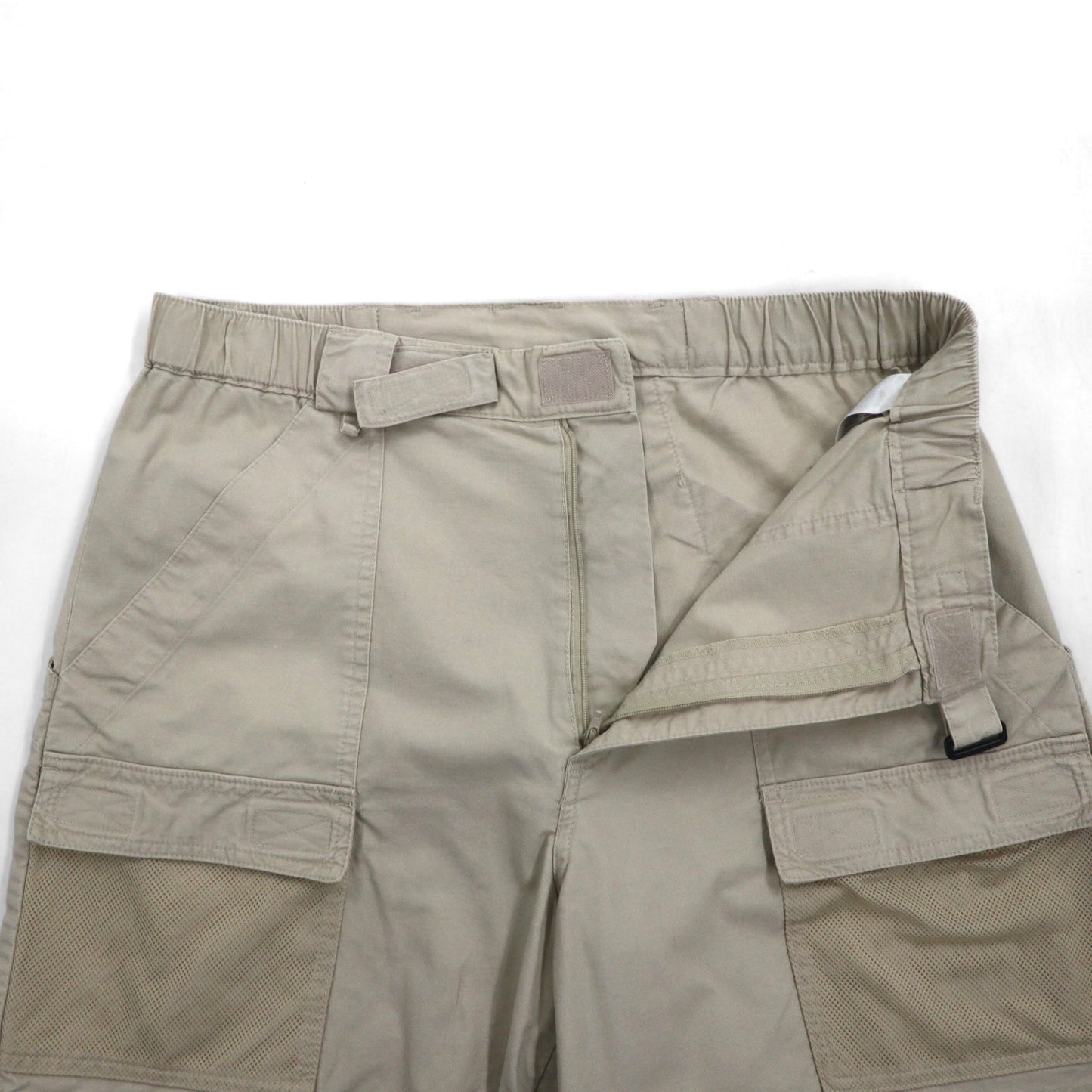 Columbia PFG フィッシングショーツ カーゴショーツ ハーフパンツ M ベージュ コットン FM4011