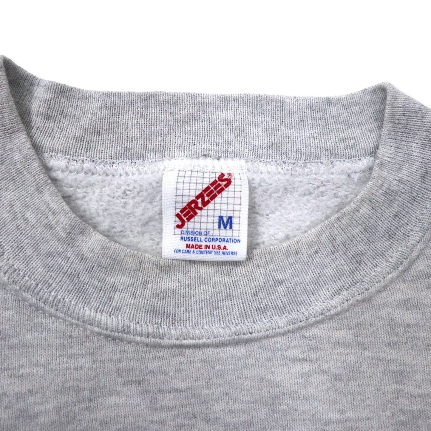 JERZEES USA製 90年代 Las Vegas プリント スウェット M グレー コットン カジノ