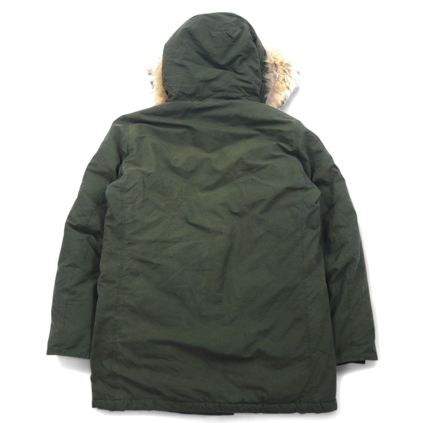 WOOLRICH アークティックパーカ ARCTIC PARKA ダウンジャケット L カーキ ポリエステル ダブルジップ