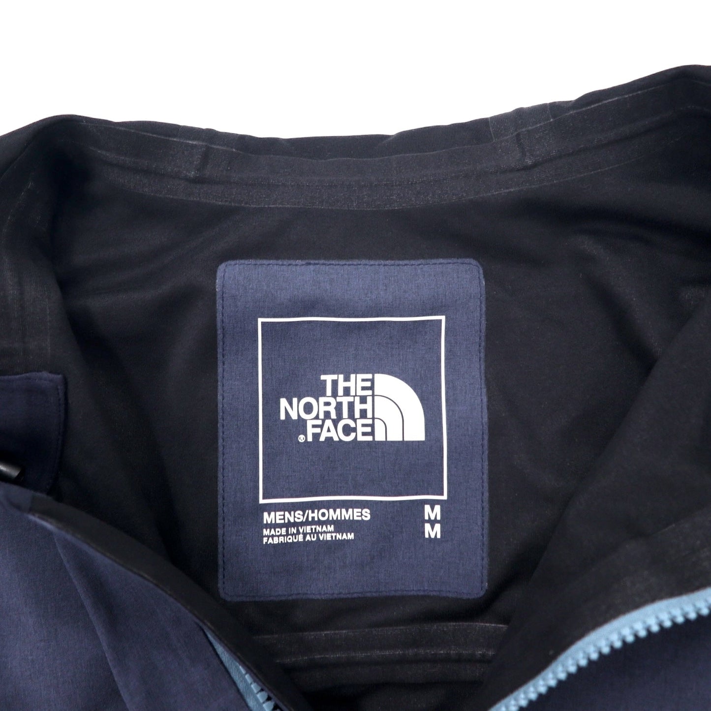 THE NORTH FACE マウンテンパーカー M ネイビー ポリエステル ストレッチ DRYVENT 防水 透湿 BARR LAKE JACKET NF0A7QWT