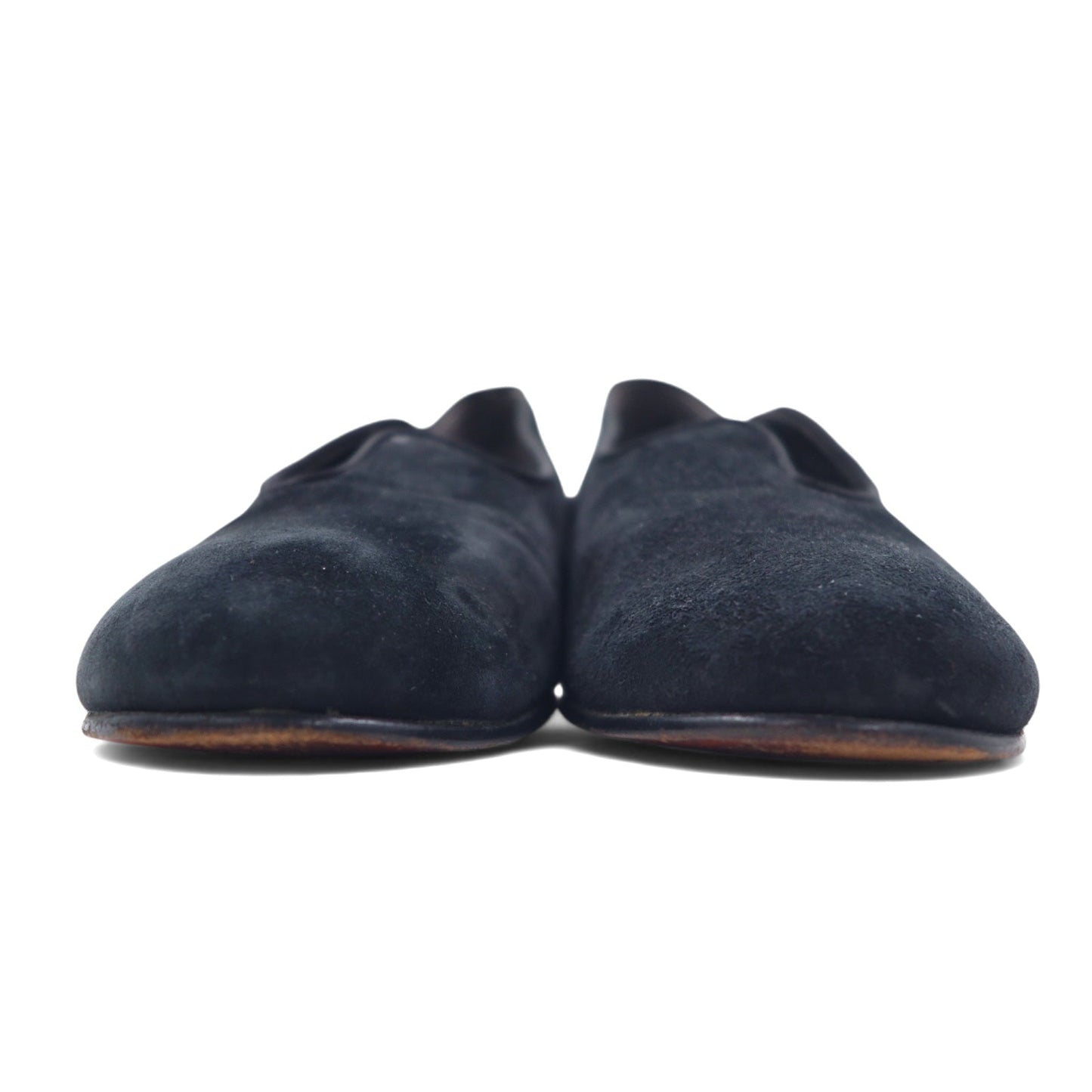 COMME des GARCONS オペラシューズ パンプス 23.5cm ブラック スエードレザー 日本製
