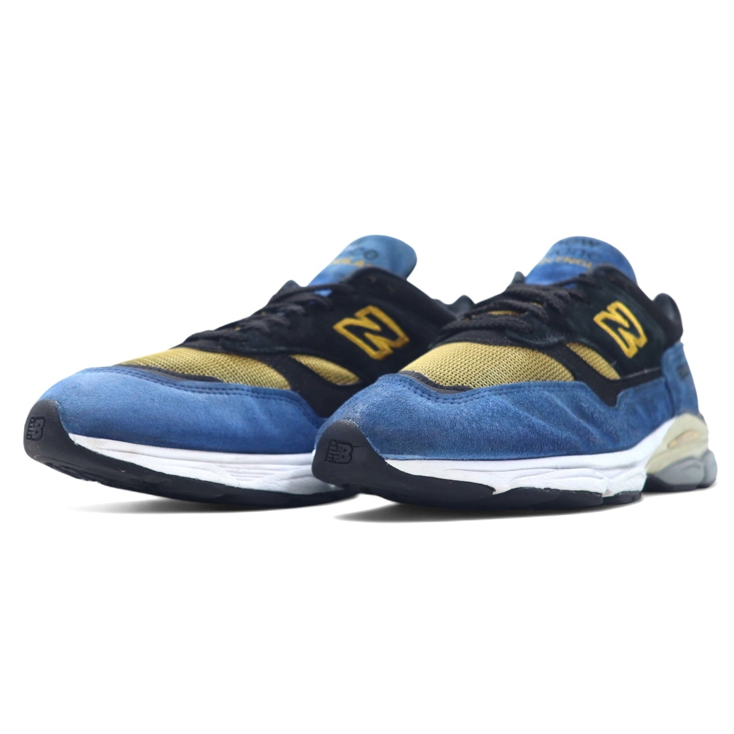 NEW BALANCE イングランド製 M1500 スニーカー 26.5cm ブルー ブラック スエード M15009CV