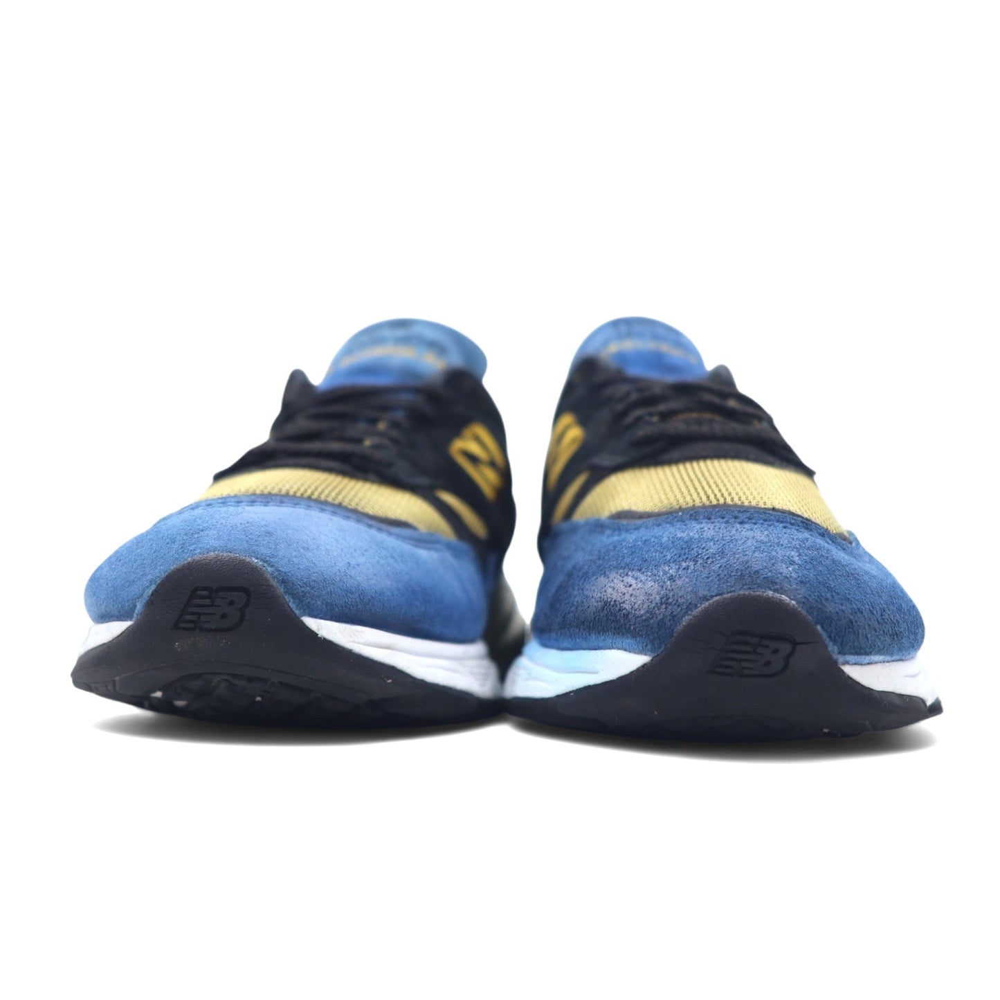 NEW BALANCE イングランド製 M1500 スニーカー 26.5cm ブルー ブラック スエード M15009CV