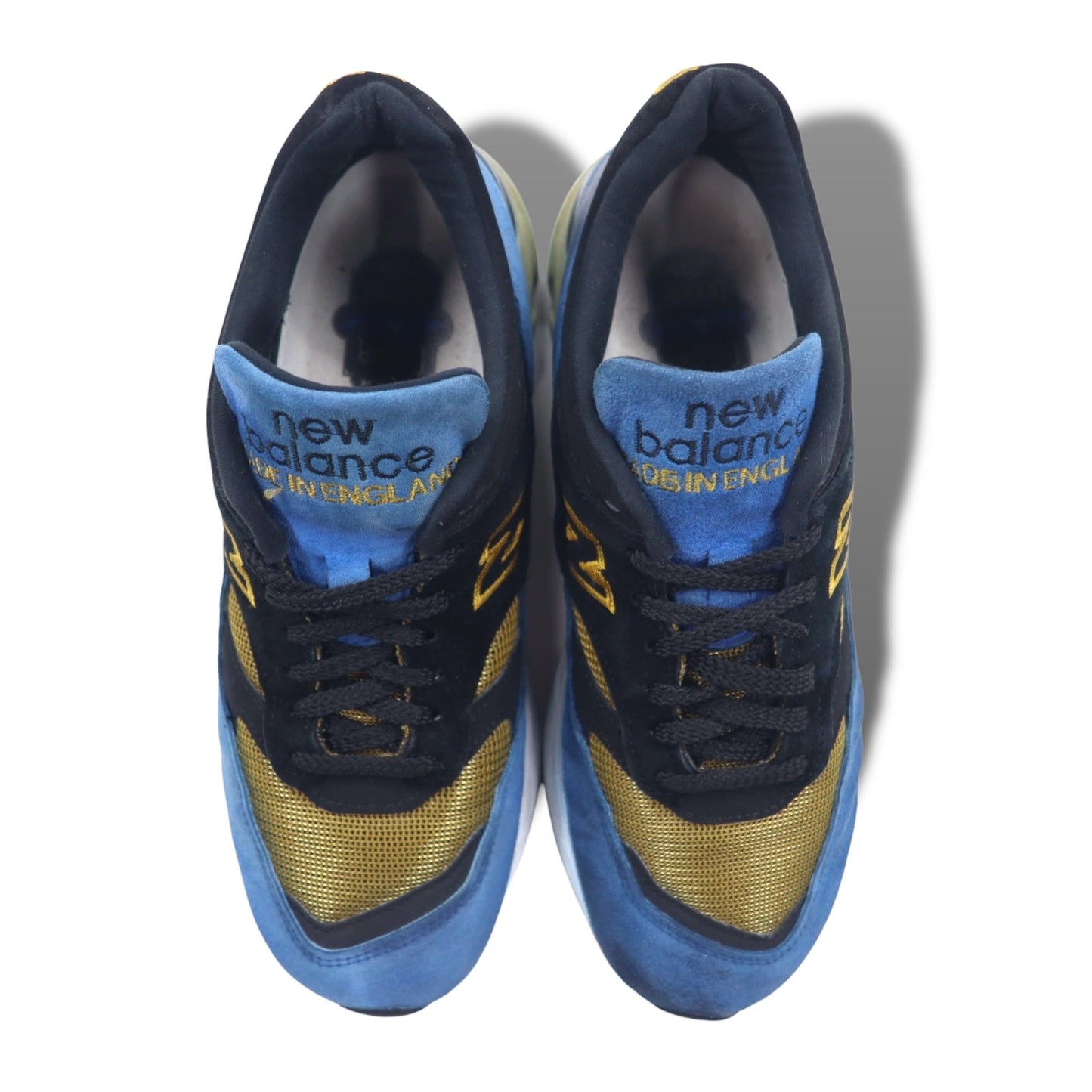 NEW BALANCE イングランド製 M1500 スニーカー 26.5cm ブルー ブラック スエード M15009CV