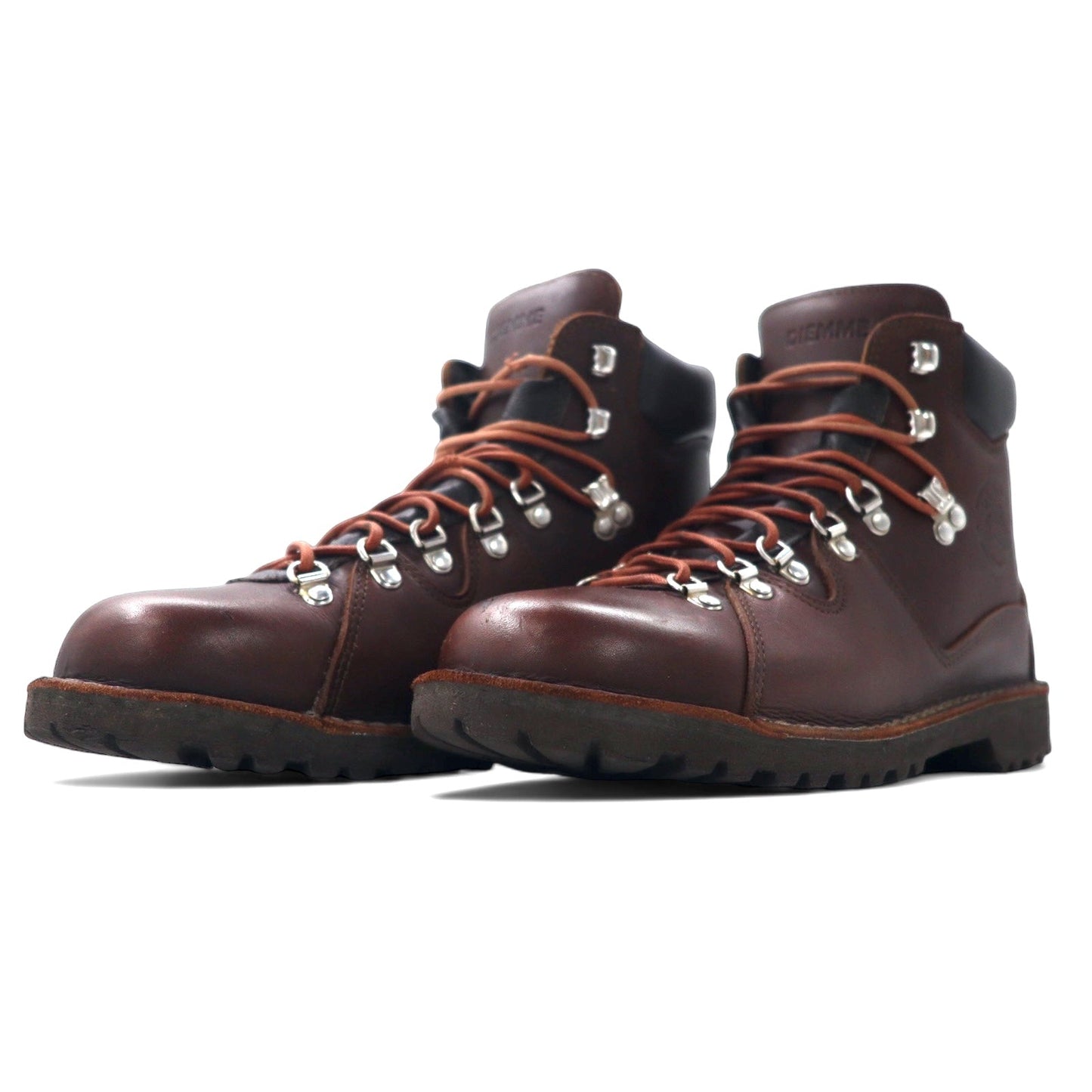 DIEMME イタリア製 マウンテンブーツ トレッキングブーツ 26.5cm ブラウン レザー vibramソール