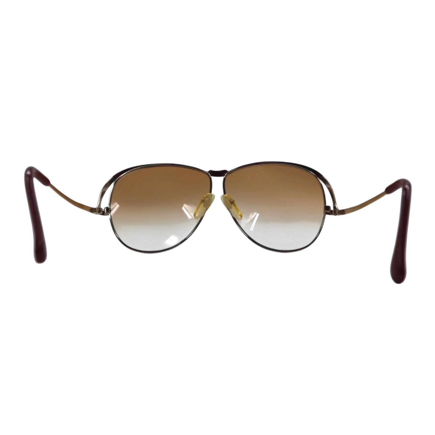 YVES SAINT LAURENT YSL ヴィンテージ  サングラス ティアドロップ ゴールド メタル カラーレンズ