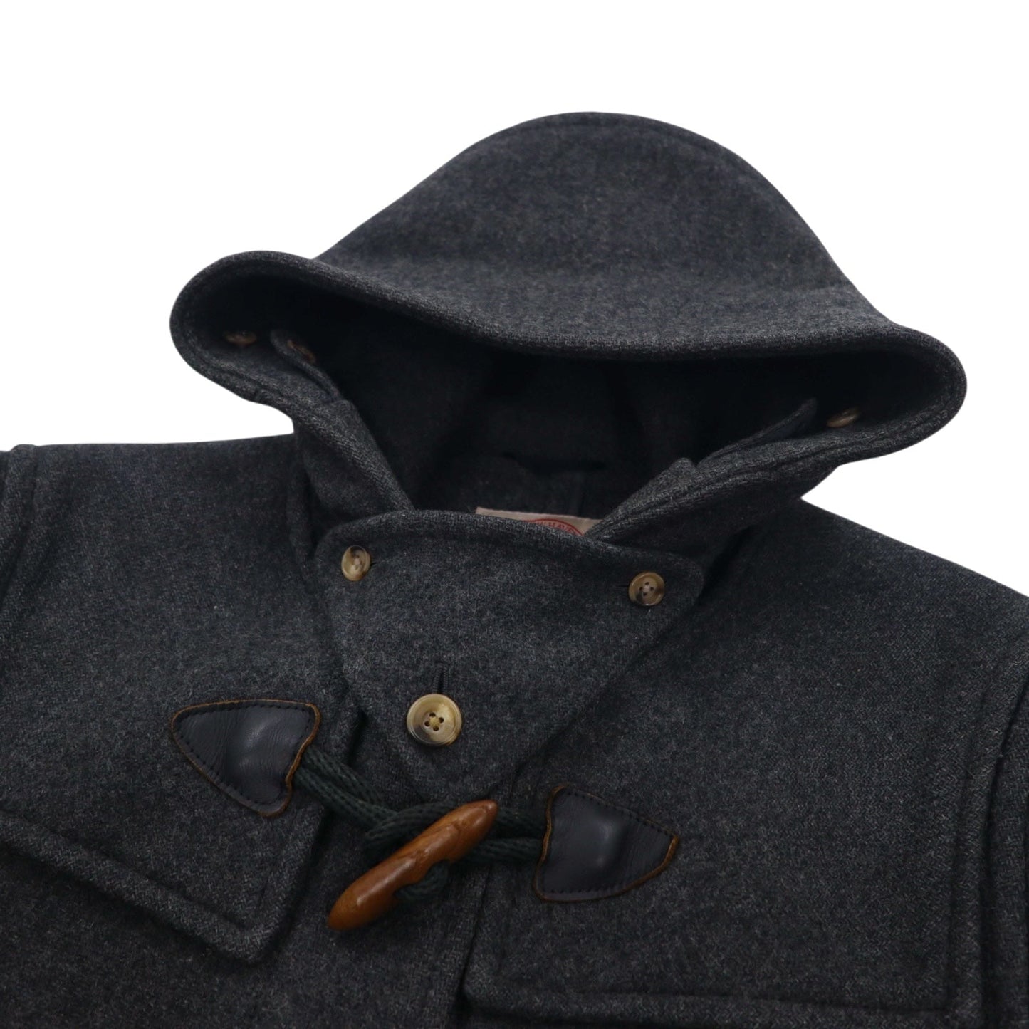 J.PRESS 80年代 ダッフルコート L グレー メルトン ウール トグルボタン