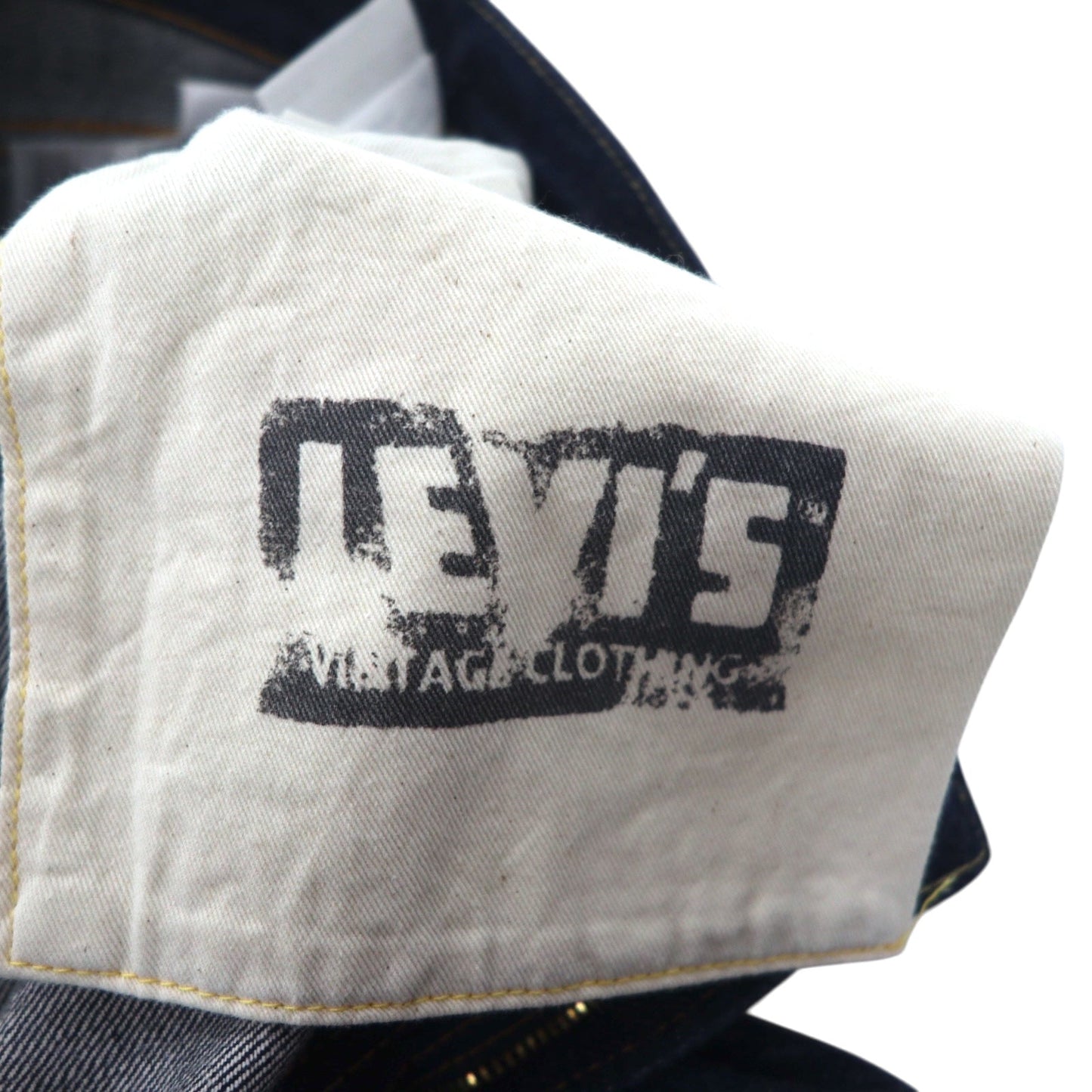 LEVI'S VINTAGE CLOTHING ( LVC ) 501ZXX 1954年モデル リジッド デニムパンツ M インディゴ ブルー ビッグE セルビッヂ 赤耳 42TALONジップ 50154-0090 トルコ製