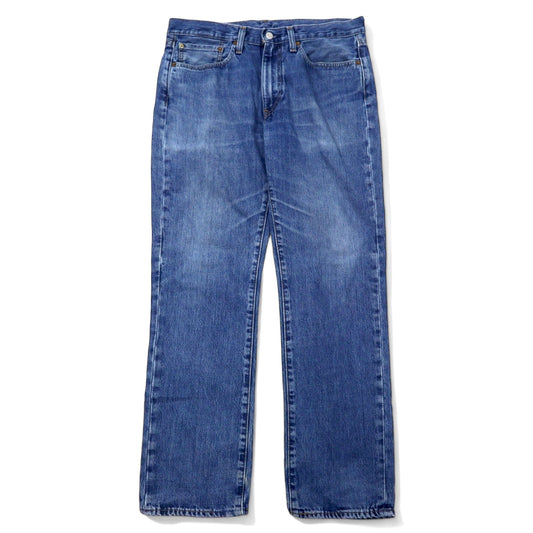 Levi's PREMIUM ビッグE デニムパンツ W88 ブルー コットン ジッパーフライ レザーパッチ ボタン裏8520