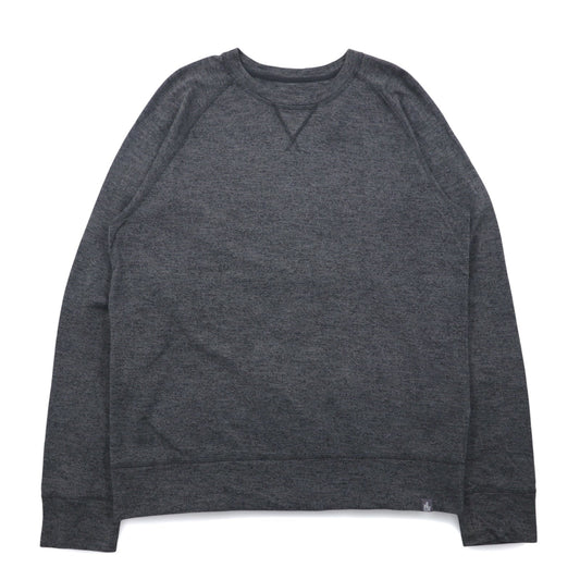 THE NORTH FACE クルーネック スウェット L グレー コットン 前V US規格 Copperwood Crew CQZ1