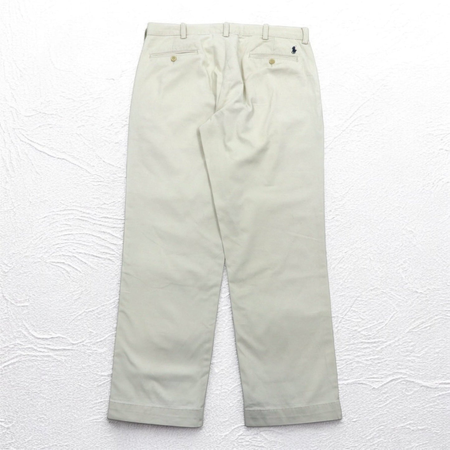 Polo by Ralph Lauren 90年代 ポロチノ Polo Chino ワイド チノパンツ L ベージュ PRESTON PANT