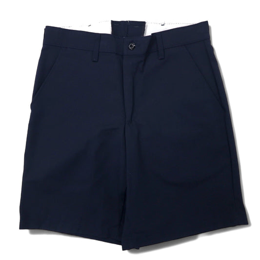 RED KAP ツイル ワークショーツ ハーフ チノパンツ 32 ネイビー ポリエステル コットン PLAIN FRONT SHORT PANTS PT26NV メキシコ製