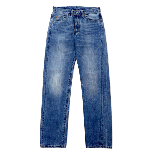 LEVI'S VINTAGE CLOTHING ( LVC ) 501ZXX 1954年モデル ビッグE セルビッヂ デニムパンツ 30 ブルー コットン 赤耳 42TALONジップ レザーパッチ 50154-0081 トルコ製