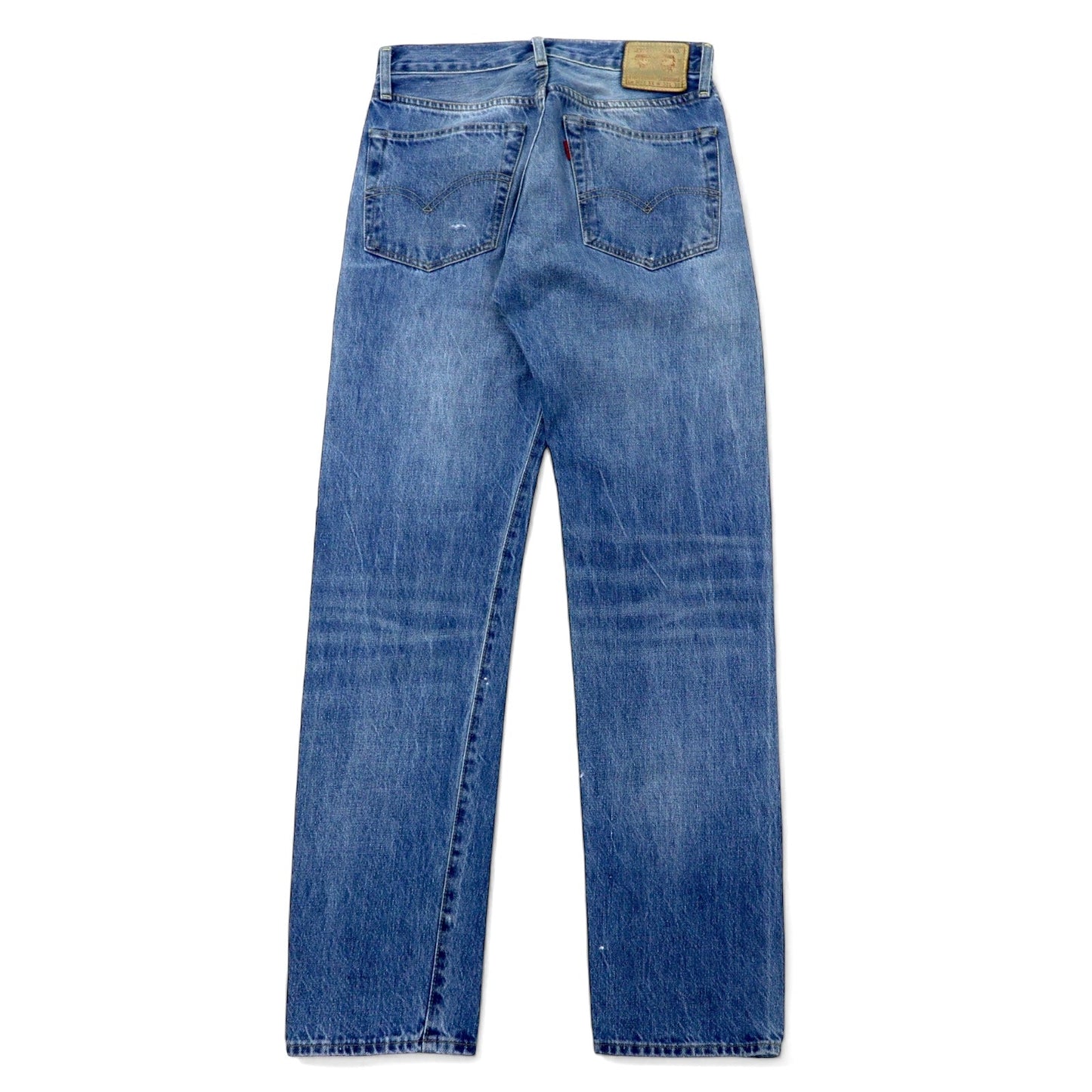 LEVI'S VINTAGE CLOTHING ( LVC ) 501ZXX 1954年モデル ビッグE セルビッヂ デニムパンツ 30 ブルー コットン 赤耳 42TALONジップ レザーパッチ 50154-0081 トルコ製