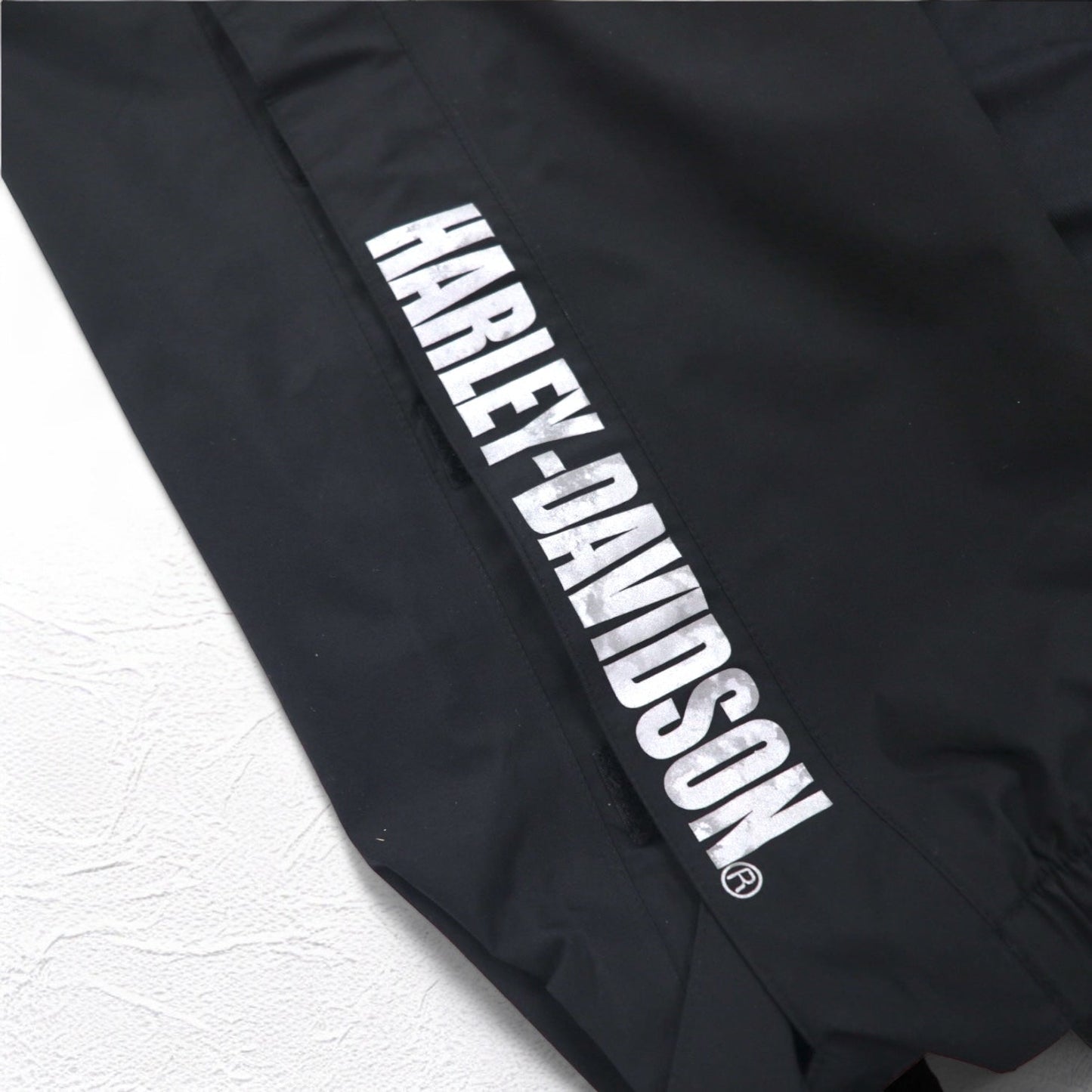 HARLEY DAVIDSON ゴアテックス GORE-TEX ビブ オーバーオール サスペンダー パンツ レインスーツ M ブラック 防水