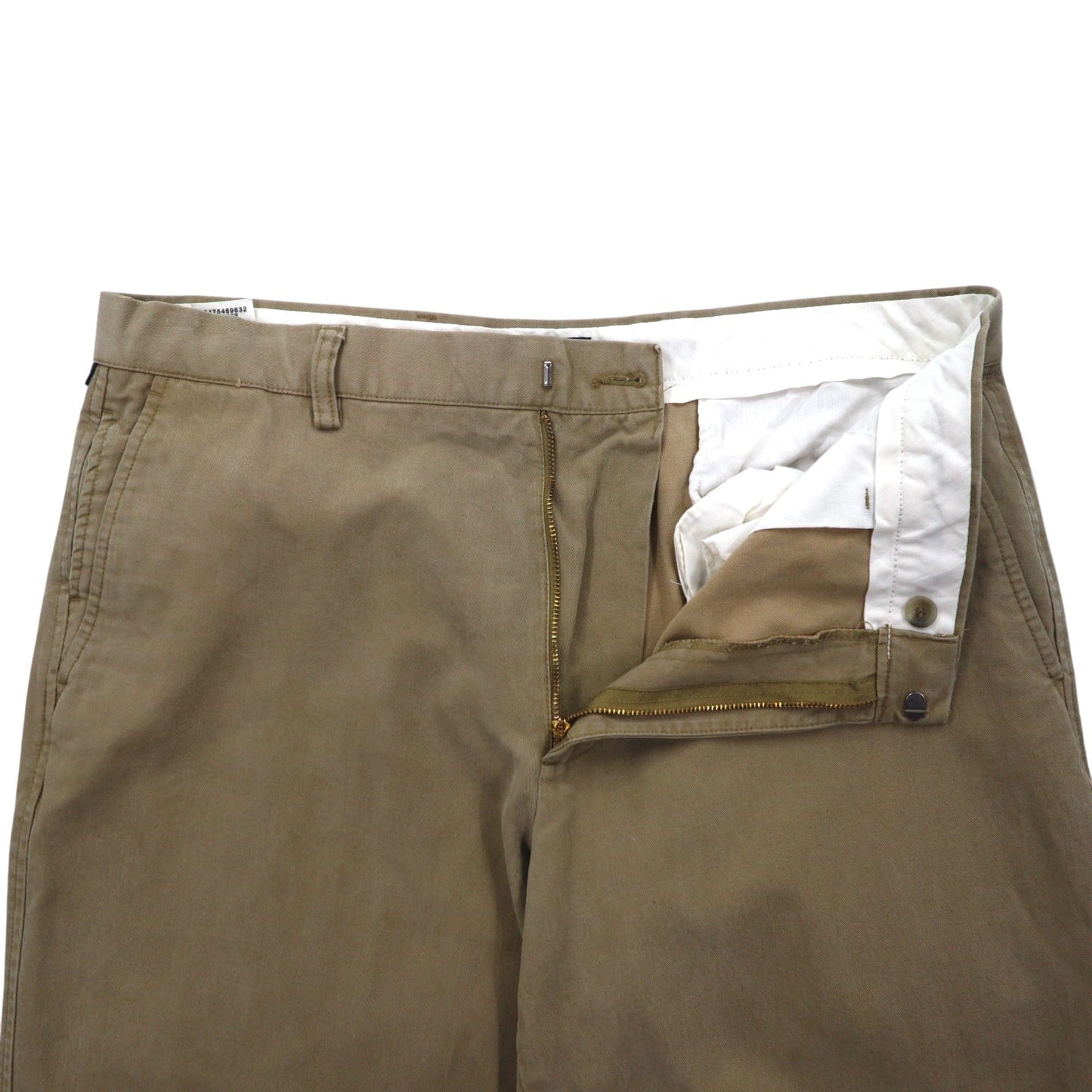 DOCKERS ( Levi's ) 00年代 ワイド チノパンツ L ベージュ コットン