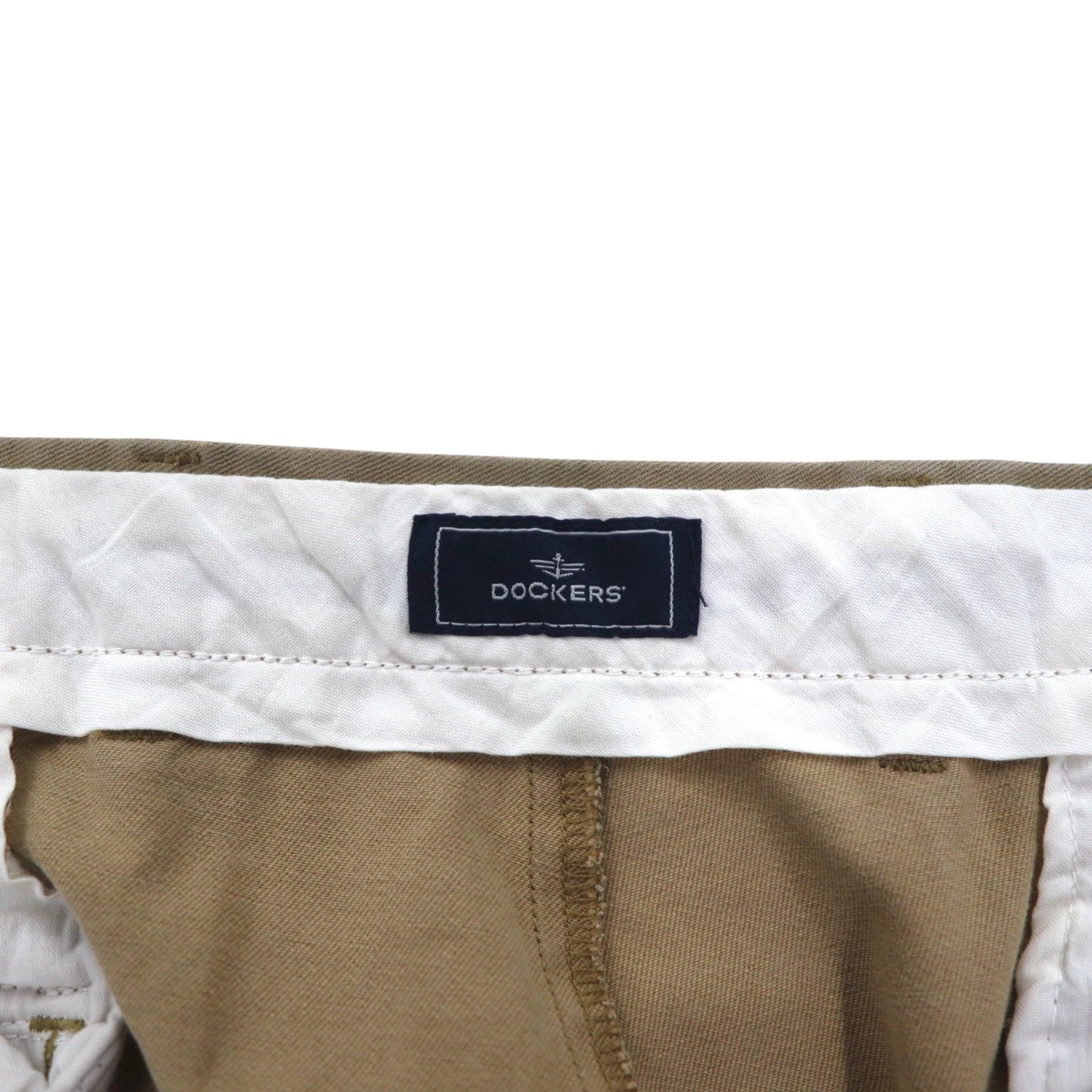 DOCKERS ( Levi's ) 00年代 ワイド チノパンツ L ベージュ コットン