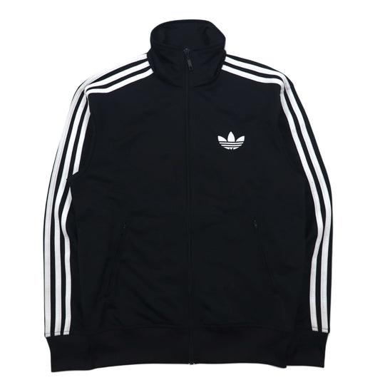 adidas originals ファイヤーバード トラックジャケット FIREBIRD TRACK TOP ジャージ M ブラック ポリエステル 3ストライプ トレフォイルロゴ