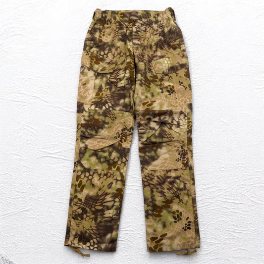 US ARMY 米軍 ステルス オペレーターパンツ カーゴパンツ HCPデザート M カーキ 3D迷彩 リップストップ ダブルニー デッドストック 未使用品