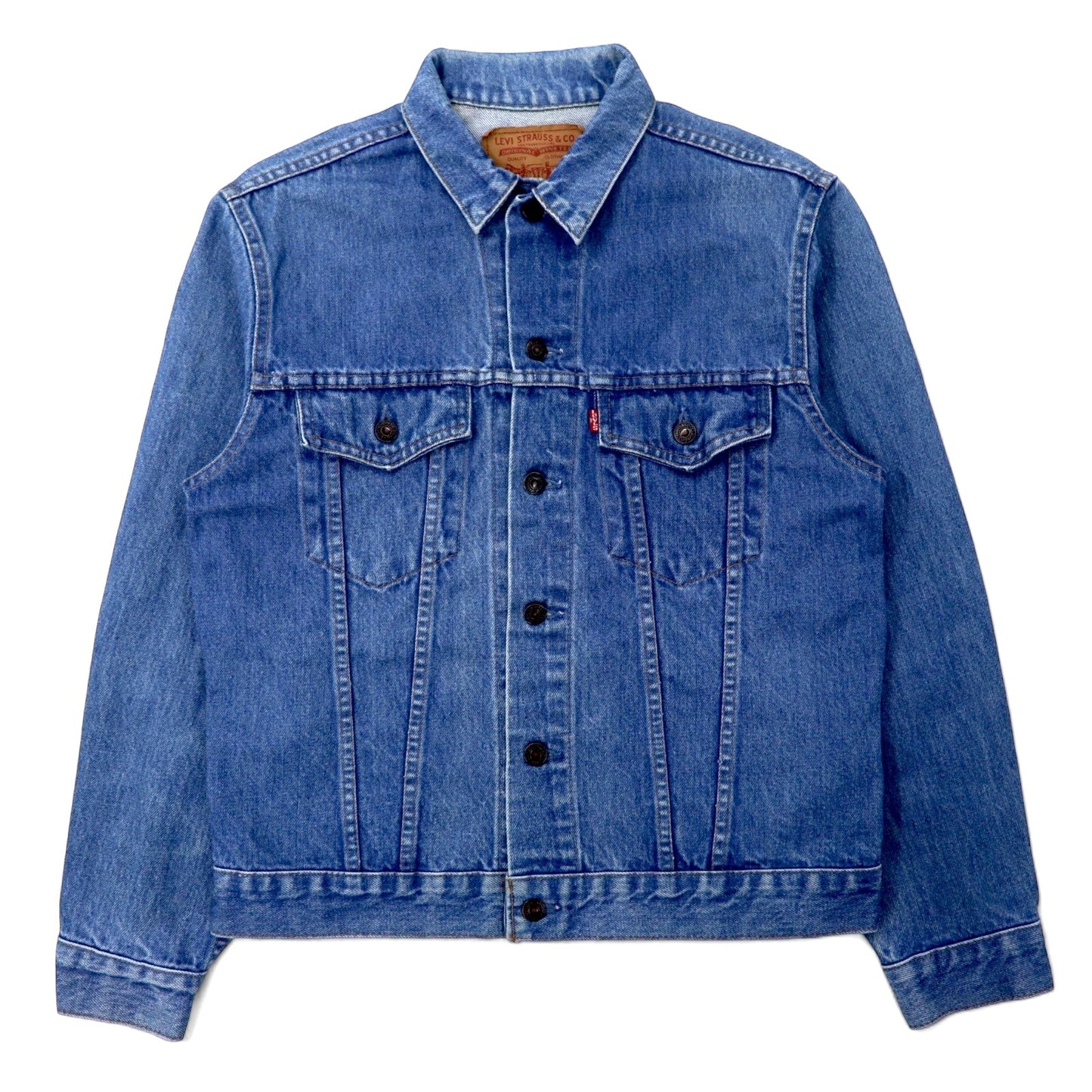 Levi's カナダ製 90年代 デニムジャケット Gジャン 40 ブルー コットン 75505-0211