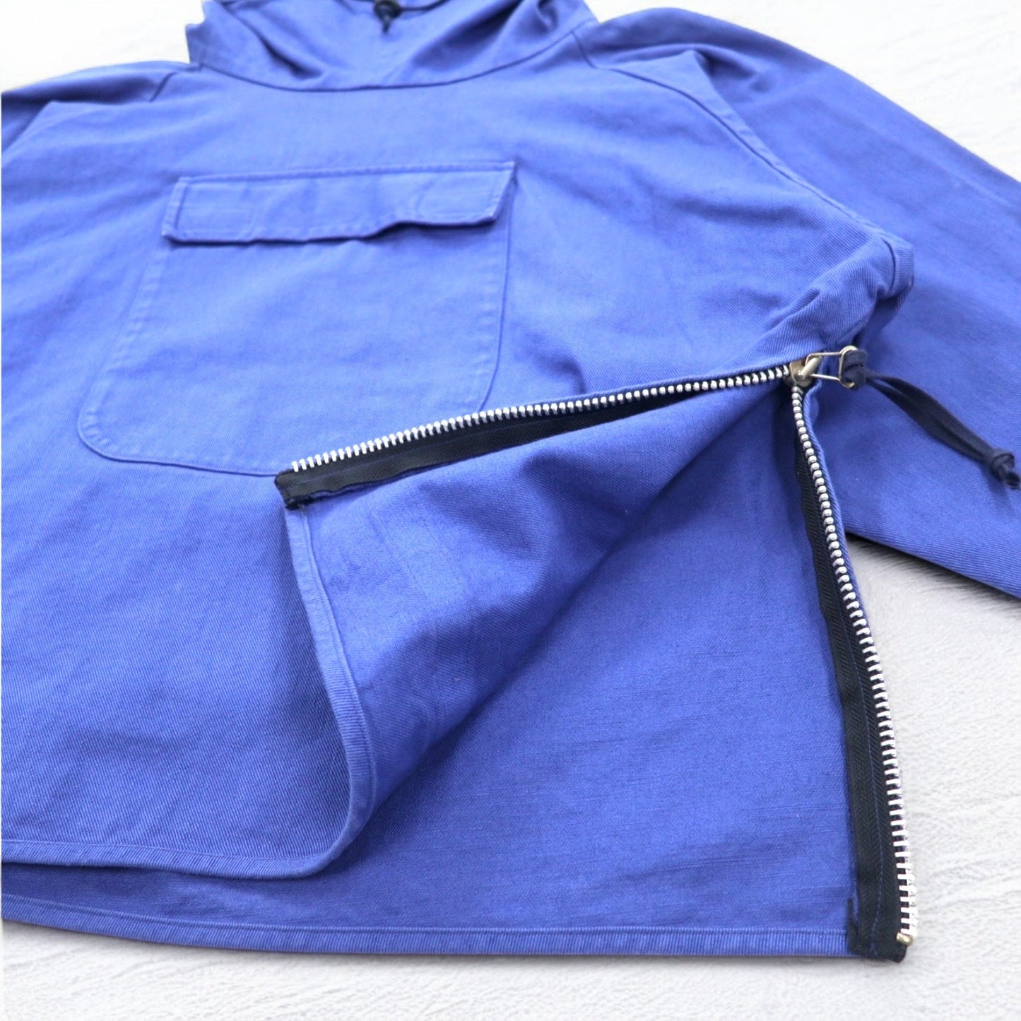 QUILP MODE et ARTISANS Morello ユーティリティー アノラック プルオーバーパーカー S フロントポケット サイドジップ スリット 日本製