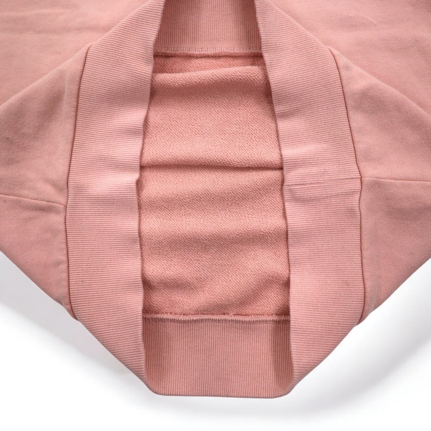 GUESS JEANS U.S.A. エンボスロゴ クルーネック スウェット M ピンク コットン