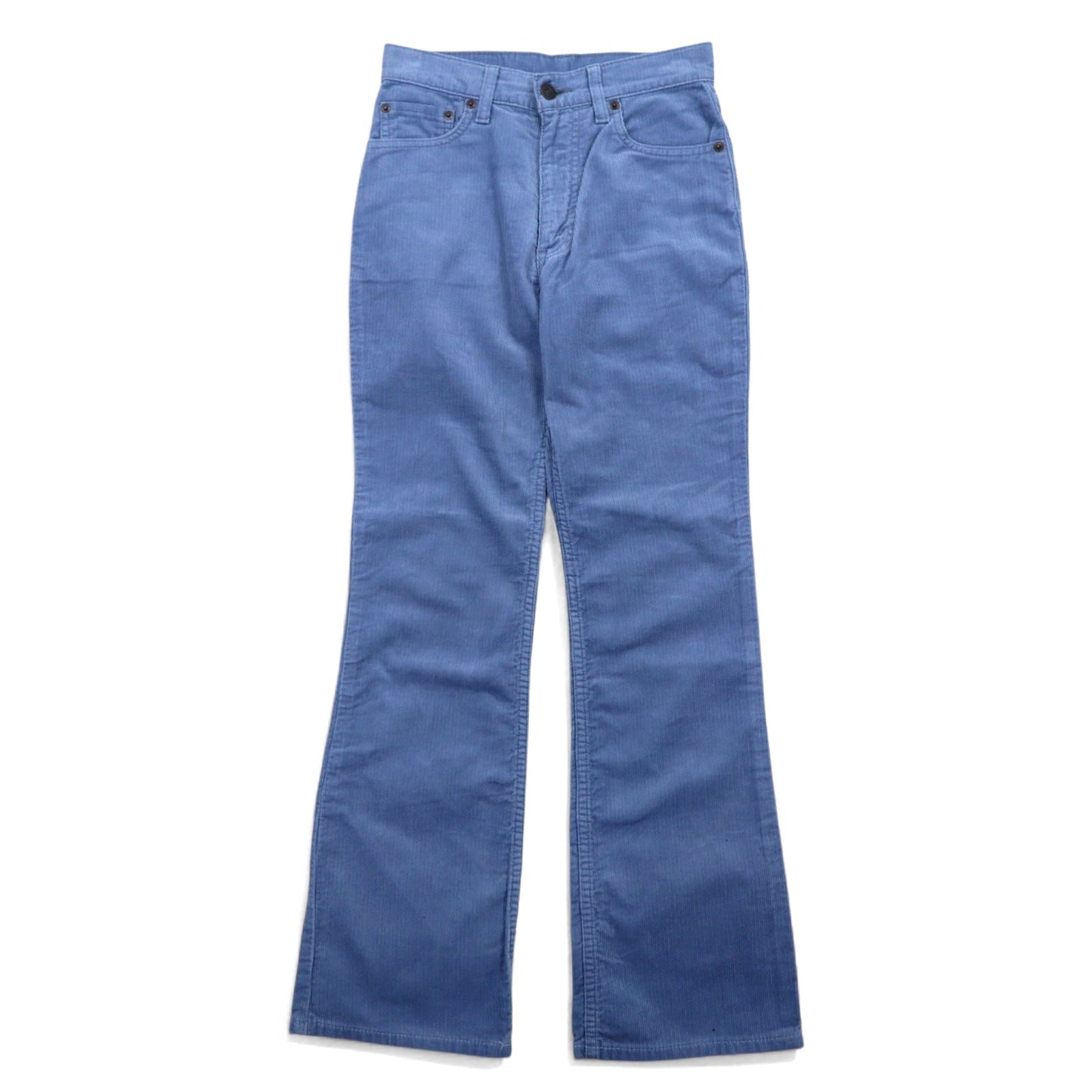 Levi's 00年代 ブーツカット コーデュロイパンツ M ブルー コットン W517 日本製