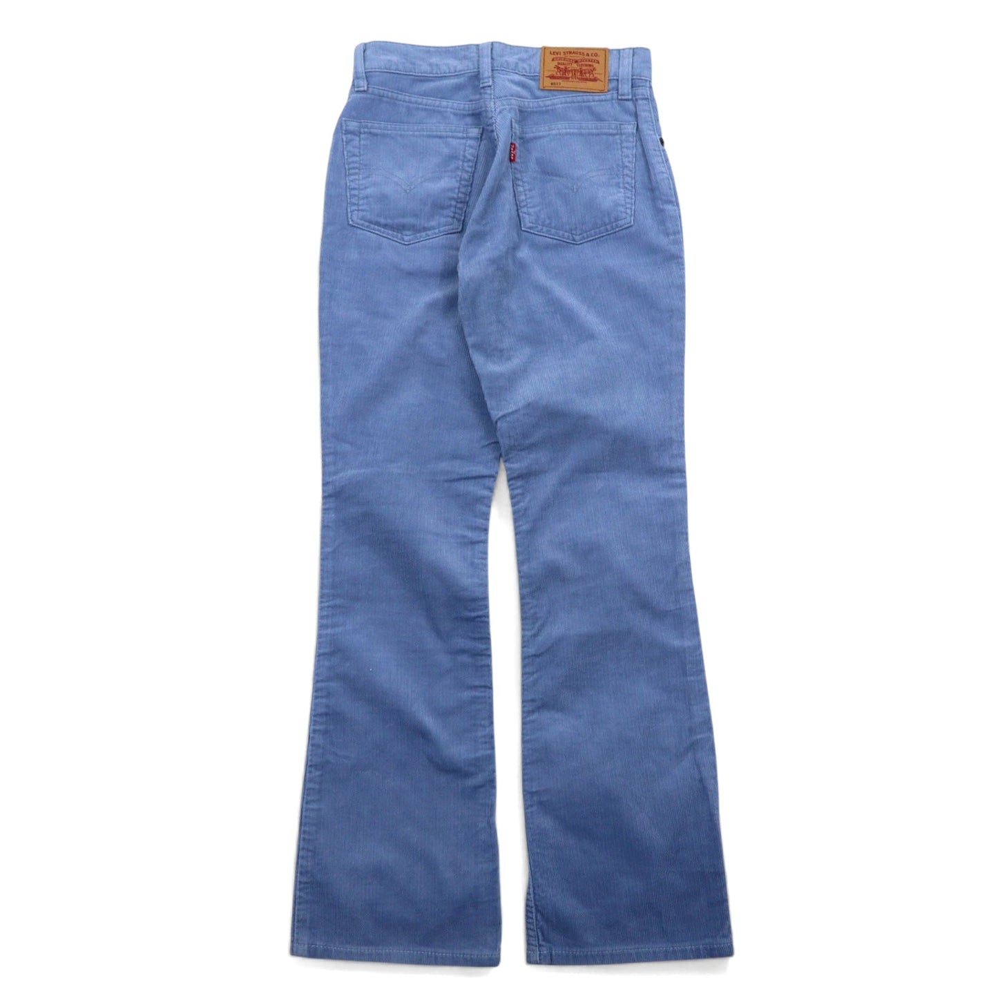 Levi's 00年代 ブーツカット コーデュロイパンツ M ブルー コットン W517 日本製