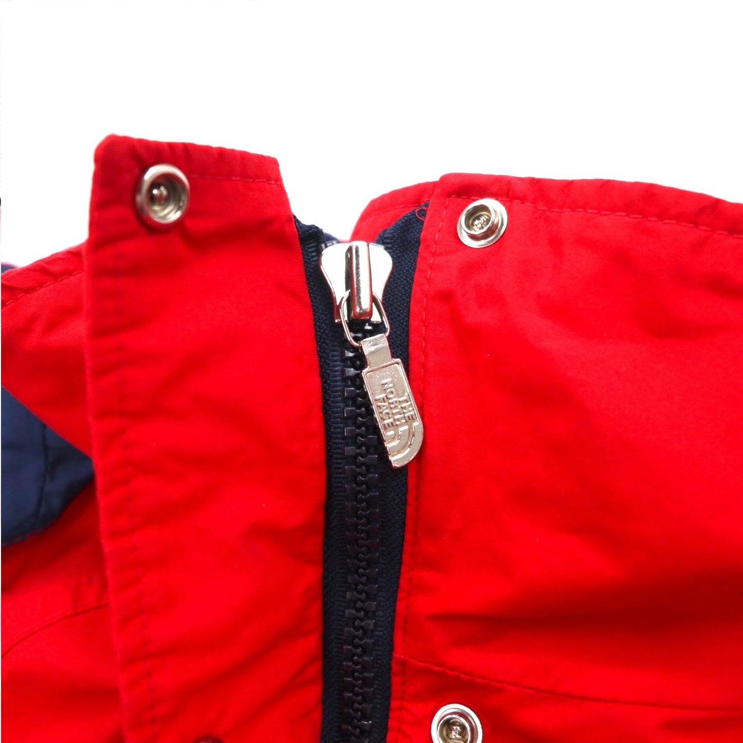 THE NORTH FACE 90年代 USA製 ゴアテックス GORE-TEX マウンテンパーカー L レッド 防水 ドローコード フード着脱式 赤タグ