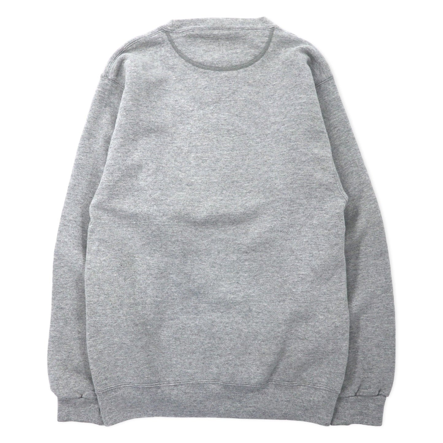 M.J. SOFFE USA製 90年代 カレッジ プリント スウェット S グレー コットン 前V GAHANNA WRESTLING