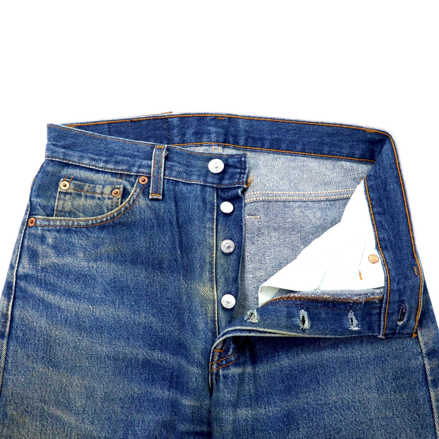Levi's USA製 90年代 501 デニムパンツ 29 ブルー ボタン裏522