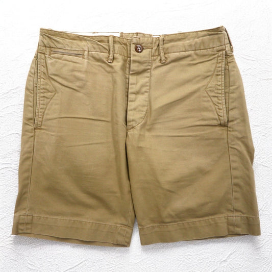 RRL RALPH LAUREN チノ ショートパンツ ショーツ M ベージュ コットン