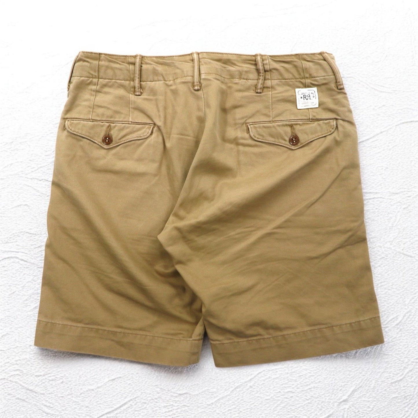 RRL RALPH LAUREN チノ ショートパンツ ショーツ M ベージュ コットン