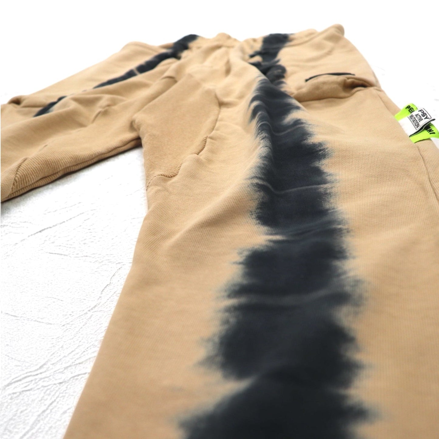 P.A.M. PERKS AND MINI スウェットパンツ BTC RUST TIE DYE DUPIO PANTS ベージュ タイダイ