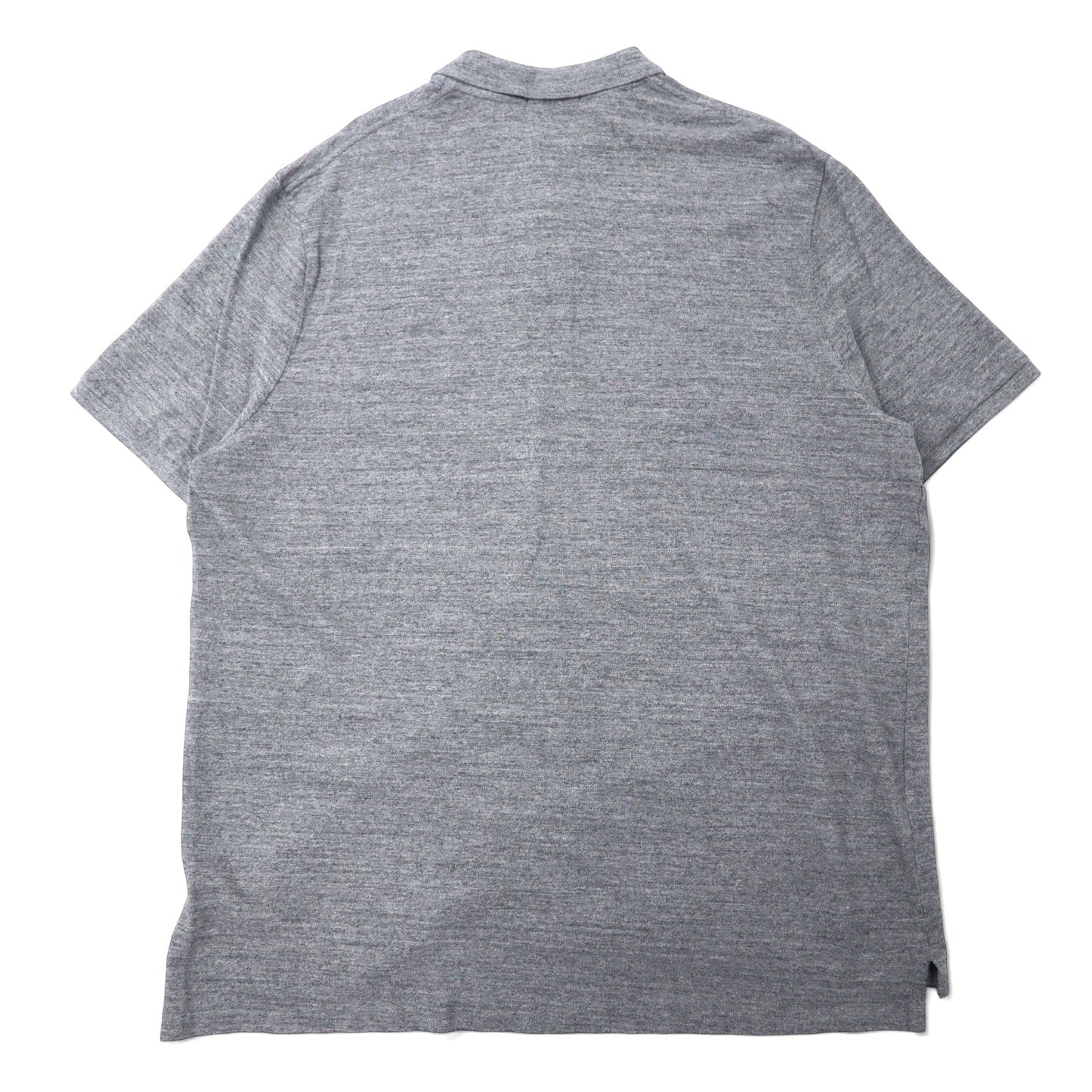 POLO RALPH  LAUREN クラシックフィット ポロシャツ XXL グレー コットン スモールポニー 刺繍