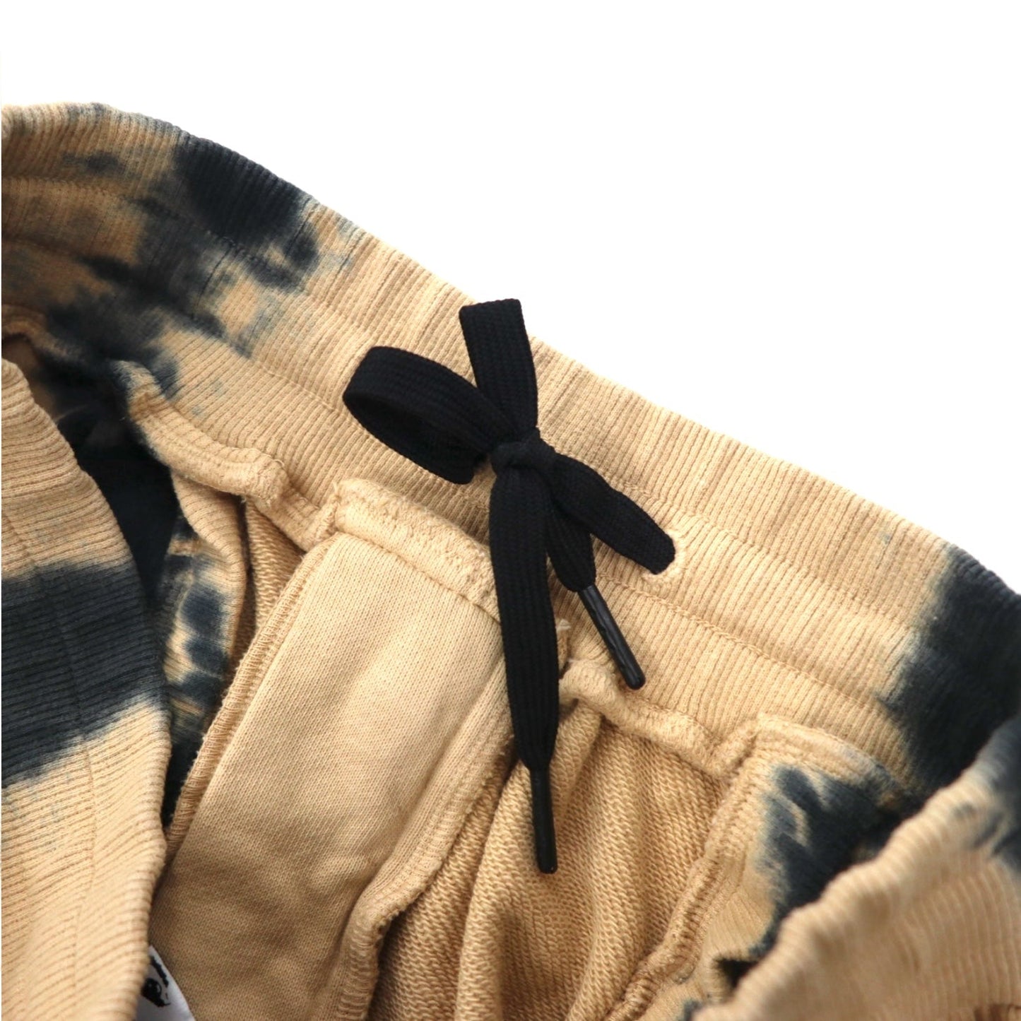 P.A.M. PERKS AND MINI スウェットパンツ BTC RUST TIE DYE DUPIO PANTS ベージュ タイダイ