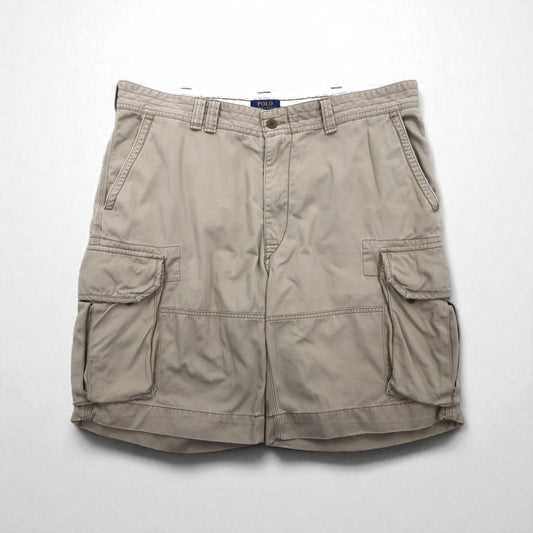 POLO RALPH LAUREN ポロチノ カーゴ ショートパンツ ハーフパンツ XL ベージュ コットン 膝下丈