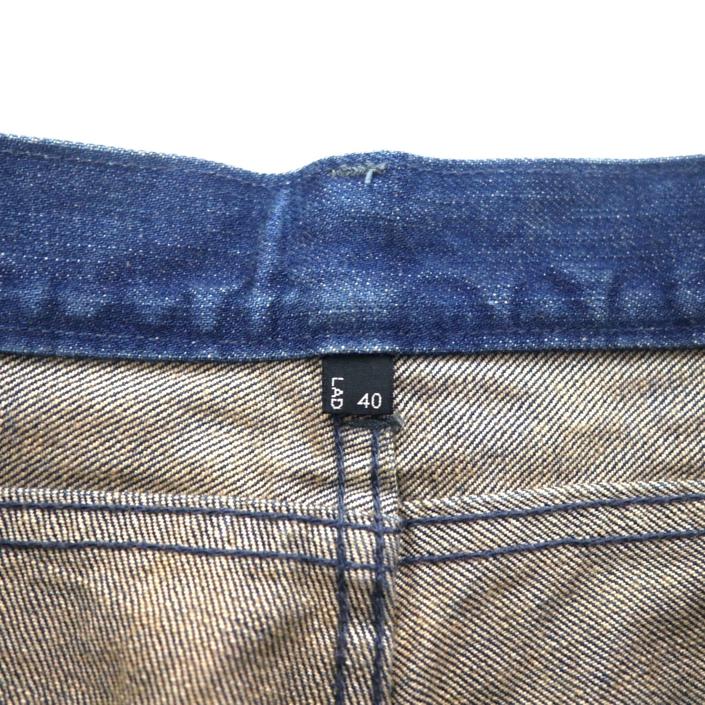 LAD MUSICIAN 5ポケット デニムパンツ L インディゴ ブルー ジッパーフライ 日本製