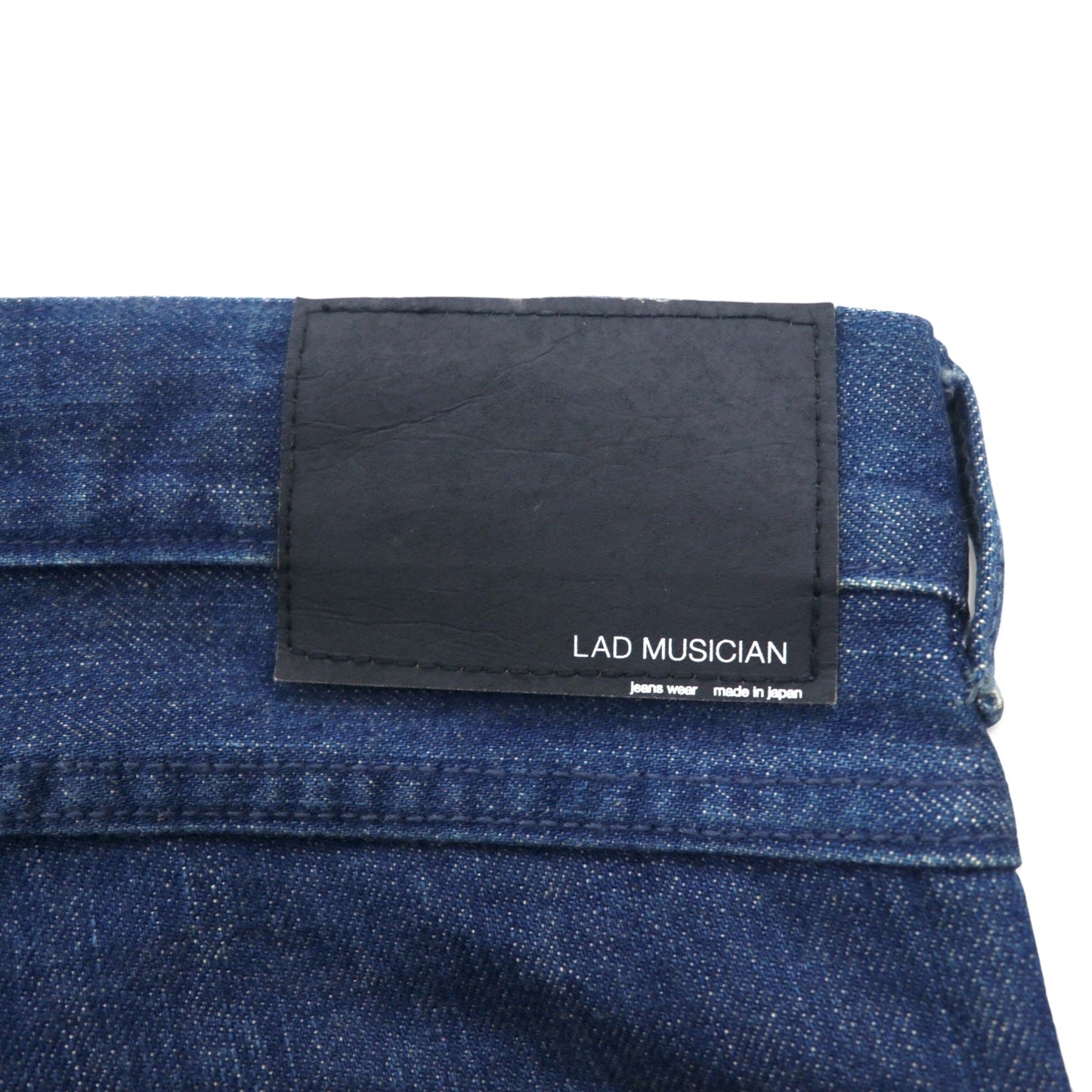 LAD MUSICIAN 5ポケット デニムパンツ L インディゴ ブルー ジッパーフライ 日本製
