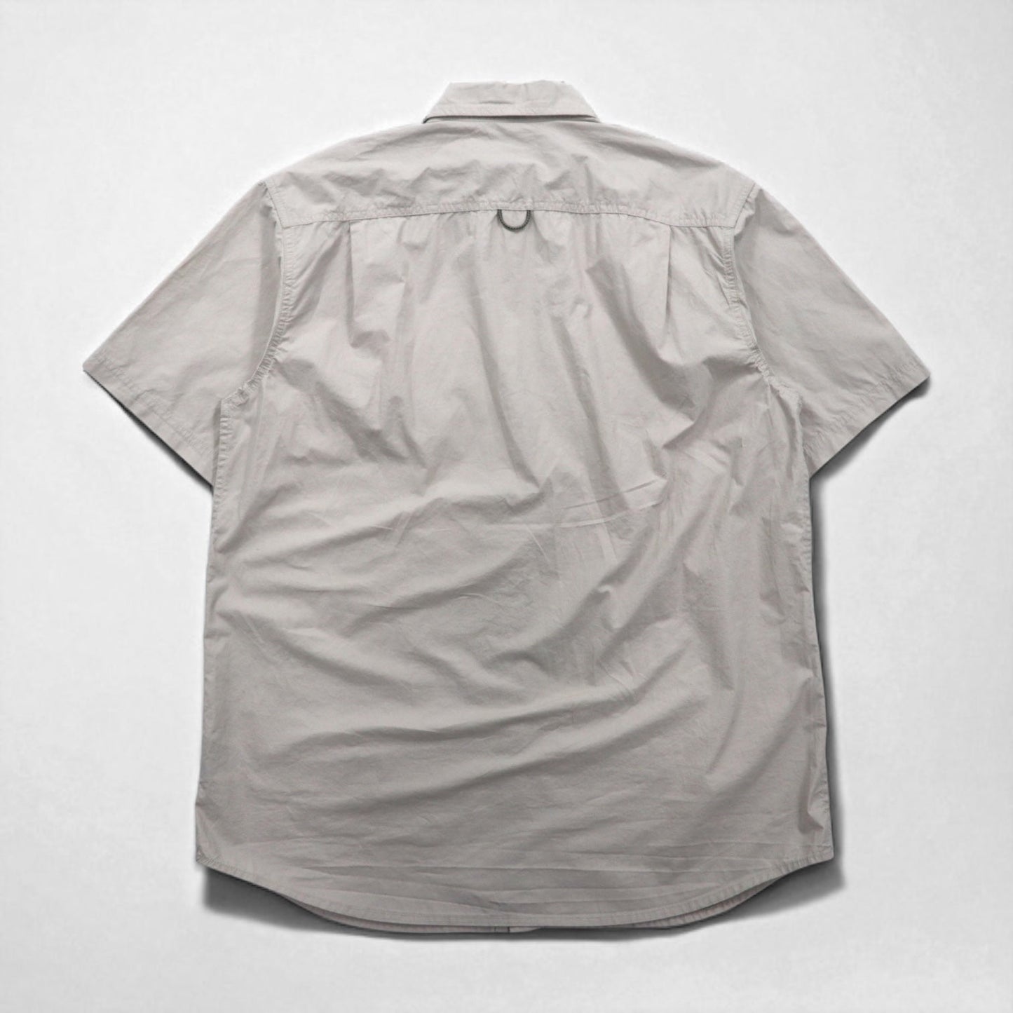 Columbia 半袖 ボタンダウン フィッシングシャツ M ベージュ ポリエステル Marquam Trail S/S Shirt AM7240 スリランカ製 未使用品