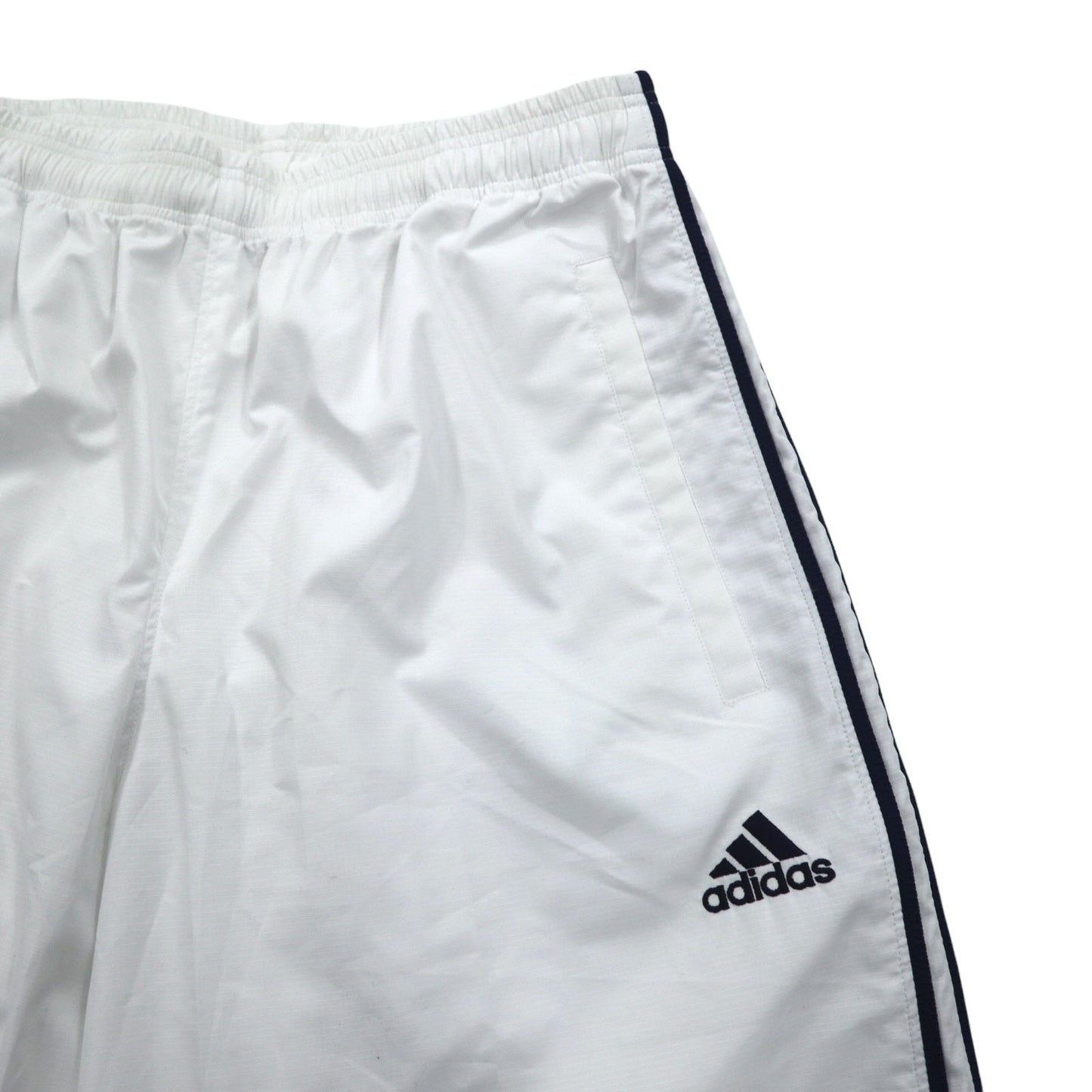 adidas 90年代 3ストライプ トラックジャケット セットアップ ジャージ M ホワイト グレー