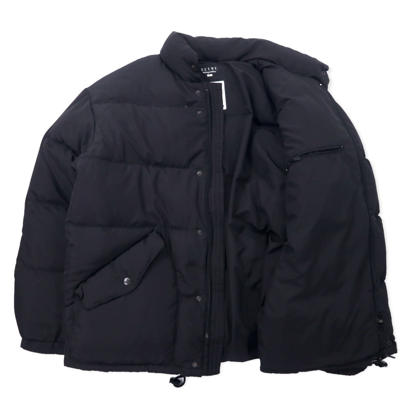 SCENE ダウンジャケット M ブラック ポリエステル