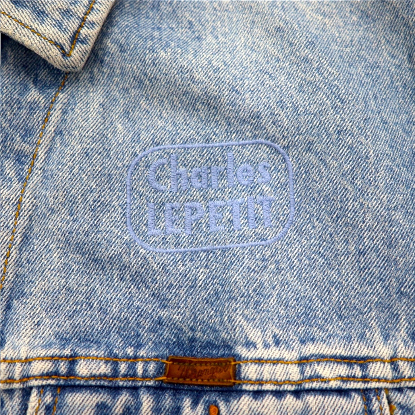 Wrangler 90年代 デニムジャケット Gジャン XL ライトウォッシュ インディゴ ブルー コットン