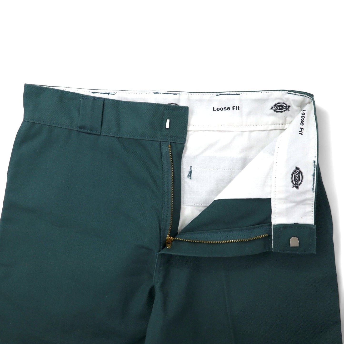 Dickies ダブルニー ワークパンツ ルーズフィット 30 グレー ポリエステル コットン TWILL DOUBLE KNEE WORK PANTS 85283