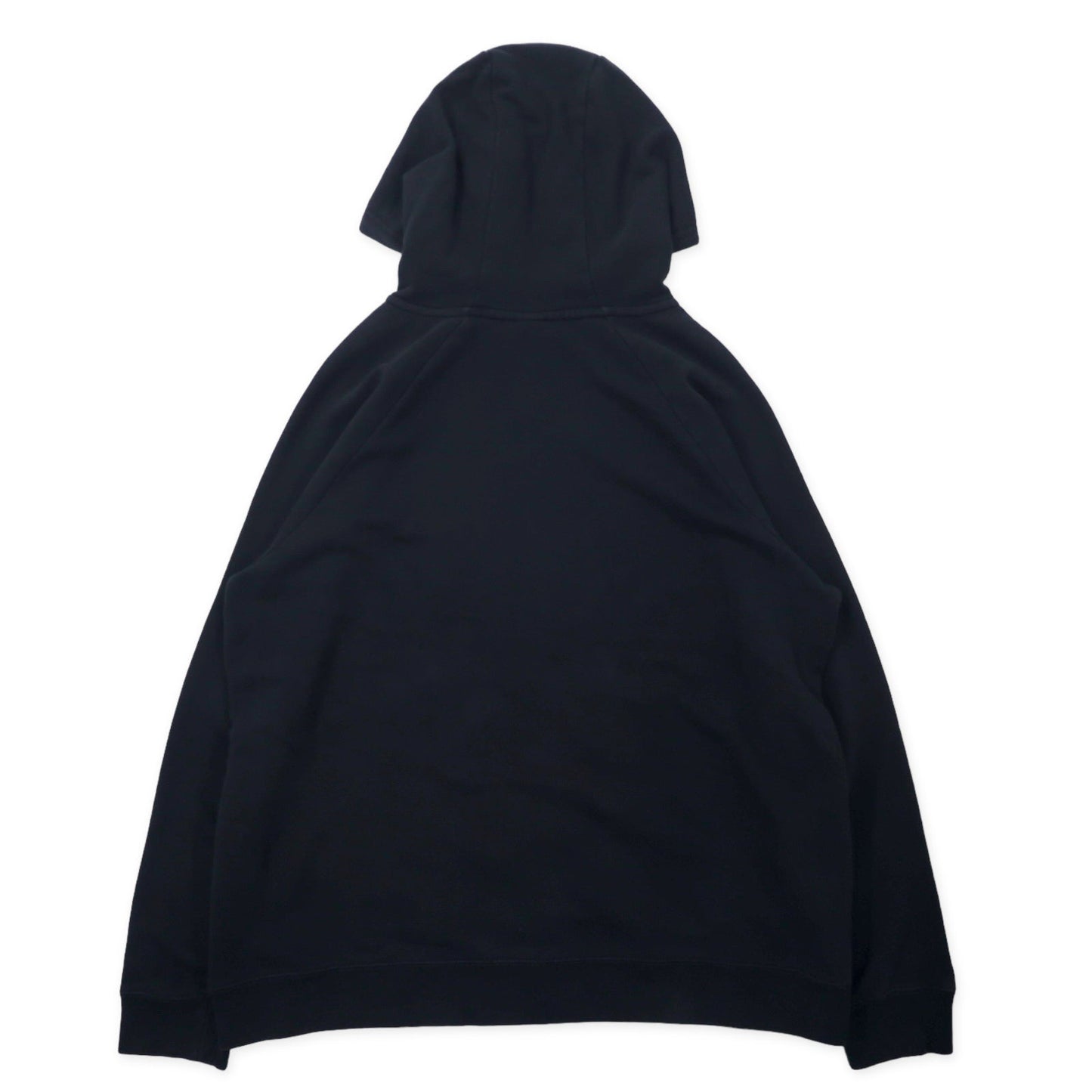 NIKE ルーズフィット プルオーバーパーカー 1X ブラック コットン スウォッシュロゴ Women's Sportswear Rally Hoodie Sz 2X AA0733-010